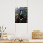 Beaux - portret van mevrouw Addison c. Harris Poster (Keuken)