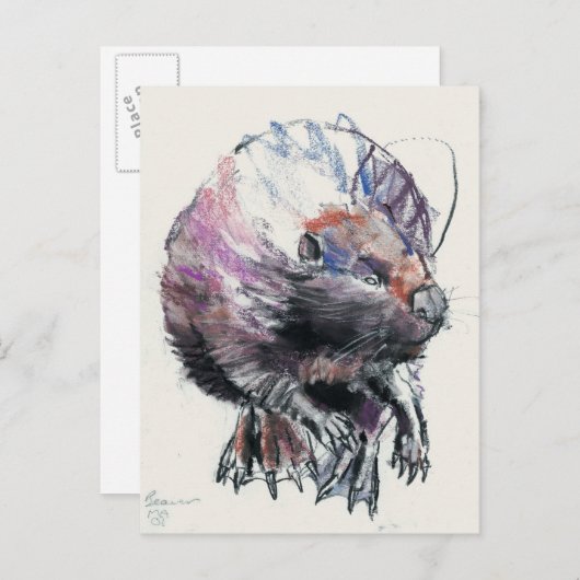 Beaver 2001 briefkaart (Voorkant / Achterkant)