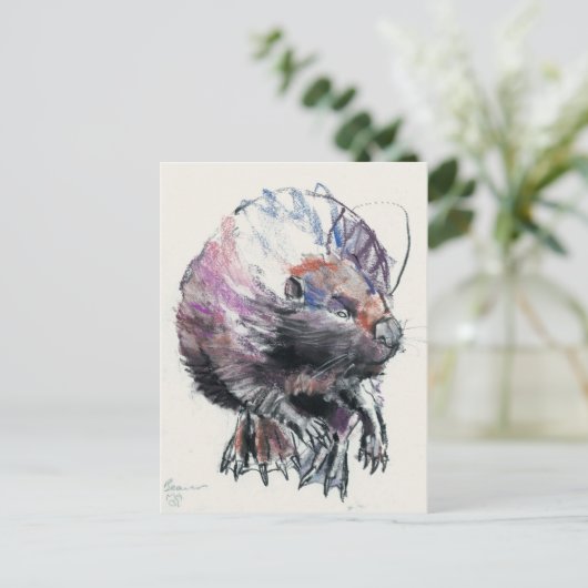 Beaver 2001 briefkaart (Staand voorkant)