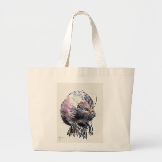 Beaver 2001 grote tote bag (Voorkant)