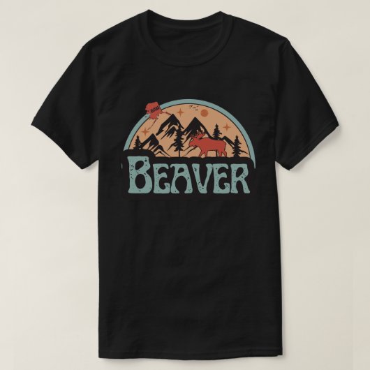 Beaver, Alaska-Shirt T-shirt (Design voorkant)
