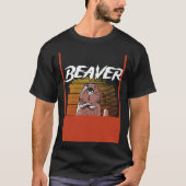 Beaver-backprint Beaver T-shirt (Voorkant)