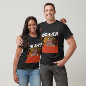 Beaver-backprint Beaver T-shirt (Unisex)