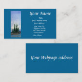 Beaver Bay Blue Visitekaartje (Voorkant / Achterkant)