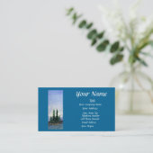 Beaver Bay Blue Visitekaartje (Staand voorkant)