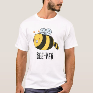 Beaver bee pun t-shirt