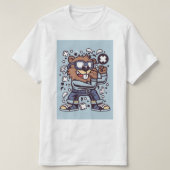 Beaver bestrijden t-shirt (Design voorkant)