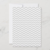 Beaver big elephant baby shower kaart (Achterkant)