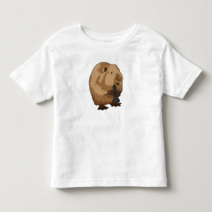 Beaver bij Chess met Chess Bishop Kinder Shirts