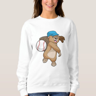 Beaver bij honkbalsport met Pet Trui