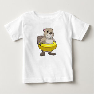 Beaver bij Zwemmen met Zwemring
