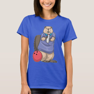 Beaver Bowling bal T-shirt