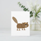 Beaver Briefkaart (Staand voorkant)