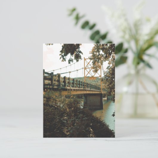 beaver - brug in eureka - bronnen briefkaart (Staand voorkant)