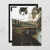 beaver - brug in eureka - bronnen briefkaart (Voorkant / Achterkant)