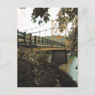 beaver - brug in eureka - bronnen briefkaart