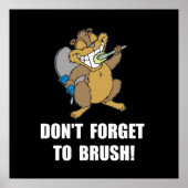 Beaver Brush Poster (Voorkant)