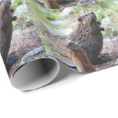 Beaver Cadeaupapier (Rol Hoek)