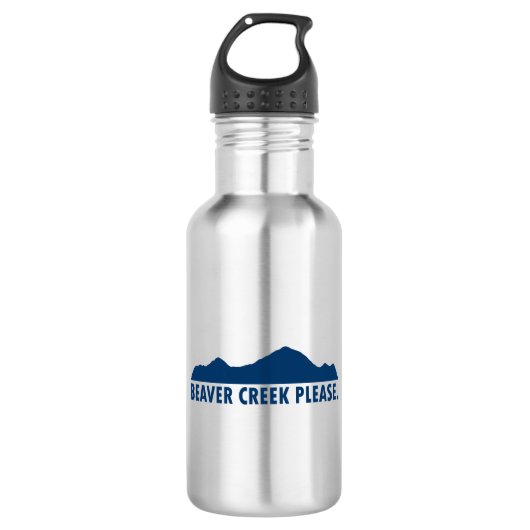 Beaver Creek alsjeblieft Waterfles (Voorkant)