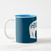 Beaver Creek Colorado Beer Tweekleurige Koffiemok (Links)