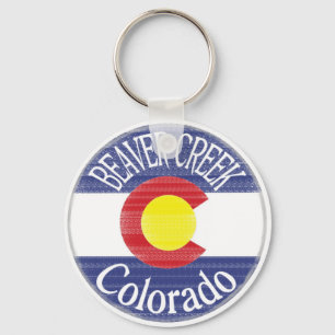 Beaver Creek Colorado cirkel sleutelhanger
