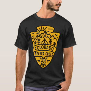 Beaver Creek Colorado � de geest van avontuur T-shirt