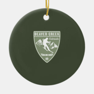 Beaver Creek Colorado Keramisch Ornament
