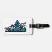 Beaver Creek Colorado Mountains Bagagelabel (Voorkant horizontaal)