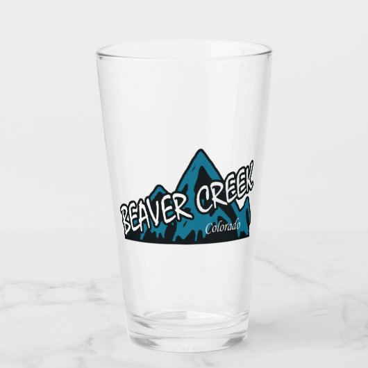 Beaver Creek Colorado Mountains Glas (Voorkant)