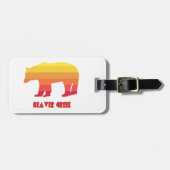 Beaver Creek Colorado Regenboog Beer Bagagelabel (Voorkant horizontaal)