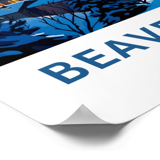 Beaver Creek Colorado Reisprint Poster (Hoek)