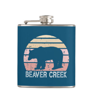 Beaver Creek Colorado Retro Beer Heupfles