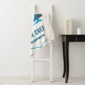 Beaver Creek Colorado Ski Badge Sherpa Deken (In situ)