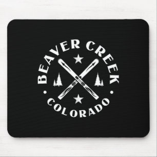Beaver Creek Colorado Ski Mountain Skiing Skier Muismat