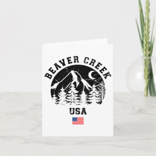 Beaver Creek Colorado Ski Resort Alpine Ski Game Kaart
