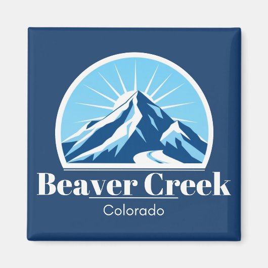 Beaver Creek Colorado skigebied vakantie Magneet (Voorkant)