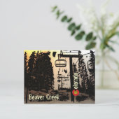 Beaver Creek Colorado skilift briefkaart (Staand voorkant)