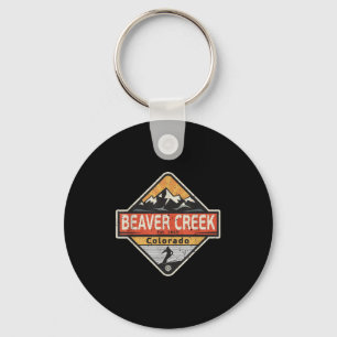 Beaver Creek Colorado Snow Mountain Skiing Sleutelhanger