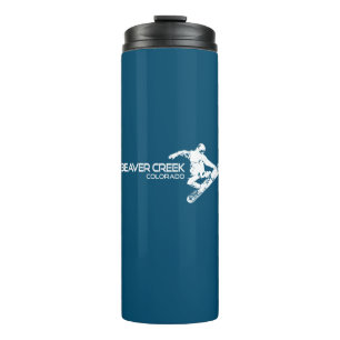 Beaver Creek Colorado Snowboarder Thermosbeker
