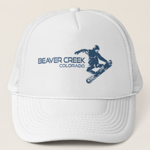 Beaver Creek Colorado Snowboarder Trucker Pet