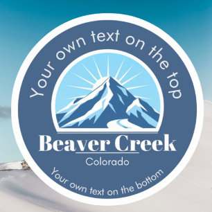 Beaver Creek Colorado Verenigde Staten Skigebied Sticker