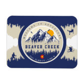 Beaver Creek Colorado Vlag Berg Ski Souvenir Magneet (Horizontaal)