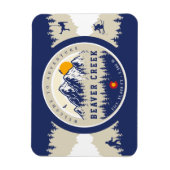 Beaver Creek Colorado Vlag Berg Ski Souvenir Magneet (Verticaal)