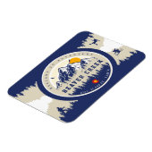 Beaver Creek Colorado Vlag Berg Ski Souvenir Magneet (Linkerzijde)
