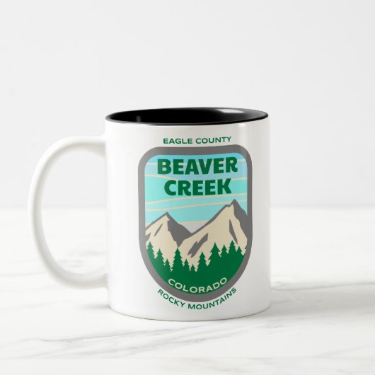 Beaver Creek Eagle Tweekleurige Koffiemok (Links)