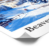 Beaver Creek Ski Colorado Travel  Poster (Hoek)