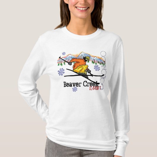 Beaver Creek skihoodie T-shirt (Voorkant)