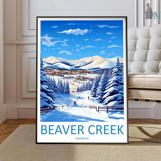 Beaver Creek Travel Print Wall Art Beaver Creek Wa