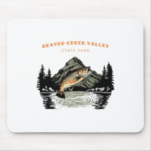 Beaver Creek Valley State Park Retro Vintage Visse Muismat
