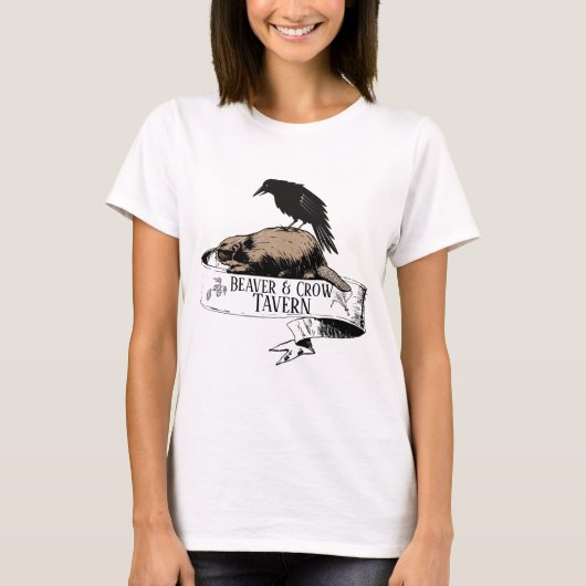 Beaver & Crow Tavern T-Shirt (Voorkant)